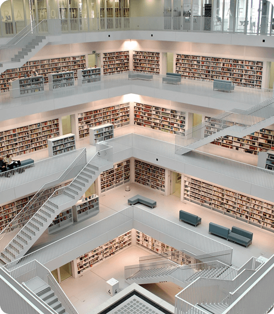 Photo intérieur d'une université moderne