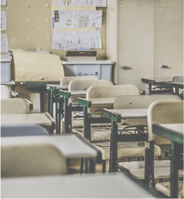 Illustration d'une salle de classe